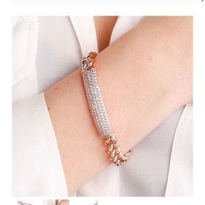 Bronzallure Curb Bar Bracelet